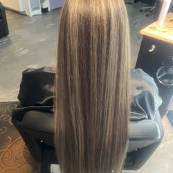 The Beauty Spot Hilo - Hair looks healthy after the highlights