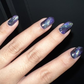 Alpha Nails - Galaxy nails! - Nail Salons Near Me - Millbrae, California