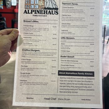 Four Sons Brewing - New Alpinehaus menu - Breweries Near Me - Huntington Beach, California Four Sons Brewing - New Alpinehaus menu - Breweries Near Me - Huntington Beach, California