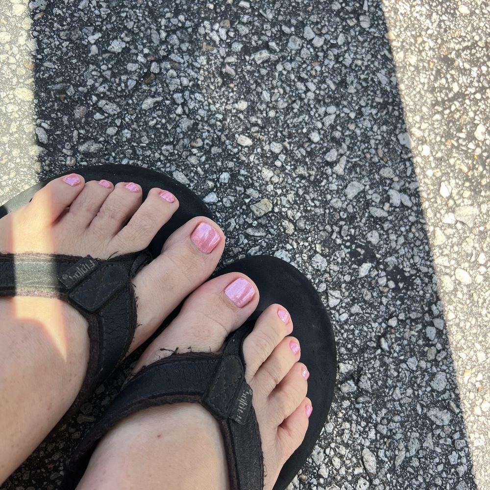 LOVE the color and how they made my feet feel. LOVE the color and how they made my feet feel.