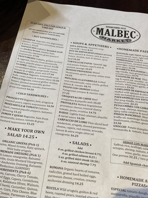Menu photo 4 Malbec Market Eagle Rock, CA Menu photo 4 Malbec Market Eagle Rock, CA