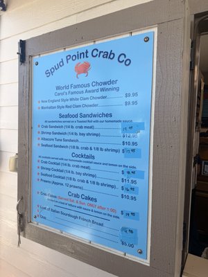 Menu photo 2 Spud Point Crab Company Bodega Bay, CA Menu photo 2 Spud Point Crab Company Bodega Bay, CA