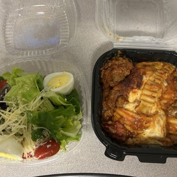 Candy Burger - Todays special - lasagna and salad - Food Trucks Near Me - Carson City, Nevada