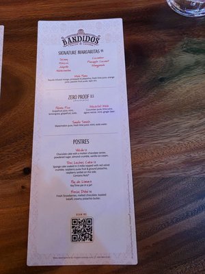 Menu photo 3 Bandidos Lynchburg, VA