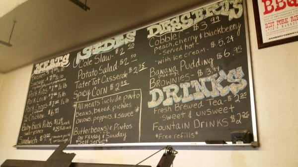 Menu photo 7 Opie's BBQ Spicewood, TX