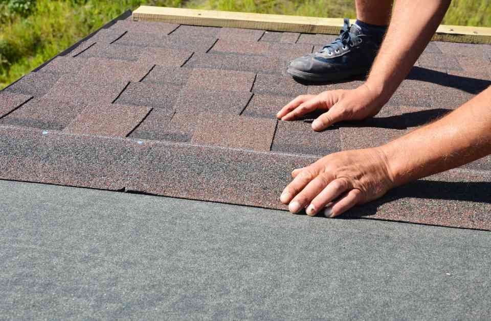 Slide of Two Men Roofing