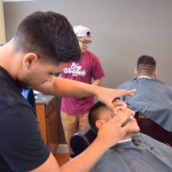Edge Barber Shop - Straight razor work by Maury