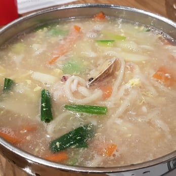Jung Soo Ne - Seafood noodle soup - Korean Near Me - Vaughan, Ontario
