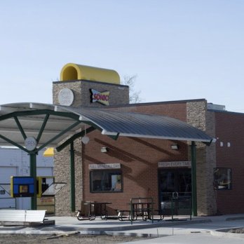 Sonic Drive-In - a view of the outside of a restaurant - Burgers Near Me - Columbus, Nebraska Sonic Drive-In - a view of the outside of a restaurant - Burgers Near Me - Columbus, Nebraska