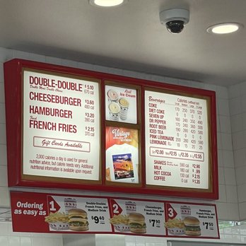 In-N-Out Burger - Menu as of 9.11.2022 - Fast Food Near Me - Milpitas, California In-N-Out Burger - Menu as of 9.11.2022 - Fast Food Near Me - Milpitas, California