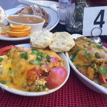 Flavor Table - The biscuits are home made.  OMG! - Cajun/Creole Near Me - Los Angeles, California