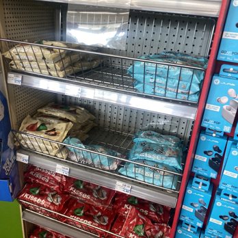 CVS Pharmacy - shelves of milk, cookies, and candy - Drugstores Near Me - Boca Raton, Florida