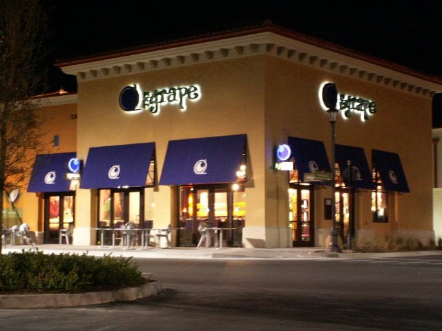 The Grape Wine Bar and Cafe Logo