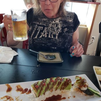 Jun Sushi and Bento - Sushi (Caterpillar Roll) with Teen! - Japanese Near Me - Bellingham, Washington Jun Sushi and Bento - Sushi (Caterpillar Roll) with Teen! - Japanese Near Me - Bellingham, Washington