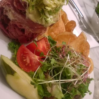 Vaudeville - Wheat Free version of the Venison Reuben on Marble Rye - New American Near Me - Fredericksburg, Texas