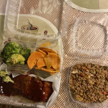 Mother’s Seafood & More - Meal with a side of fried rice - Seafood Near Me - Brooklyn, New York