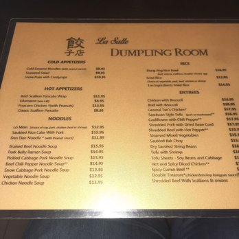 La Salle Dumpling Room - Asian Fusion Near Me - New York, New York La Salle Dumpling Room - Asian Fusion Near Me - New York, New York
