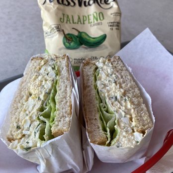 Via Venetto Cafe - Egg sandwich with sourdough bread (no tomatoes) - Coffee & Tea Near Me - Rancho Cucamonga, California