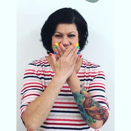 Rainbow nails!