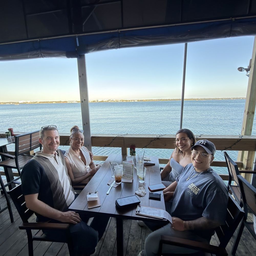 Backwaters on Sand Key - Beautiful view on the outside deck - Seafood Near Me - Clearwater Beach, Florida