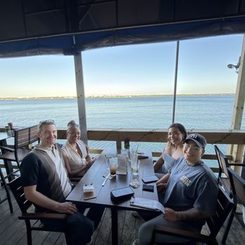 Backwaters on Sand Key - Beautiful view on the outside deck - Seafood Near Me - Clearwater Beach, Florida