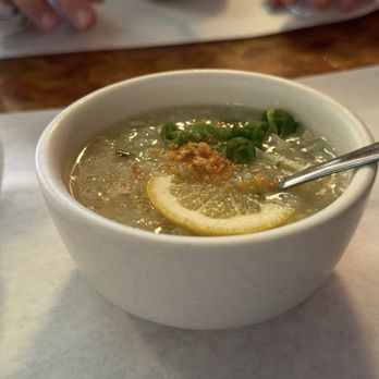 Uncle Mike's Place - Lugaw (8 oz) - Filipino rice porridge - Breakfast & Brunch Near Me - Chicago, Illinois