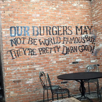 Twisted Root Burger - Patio wall - Burgers Near Me - Dallas, Texas