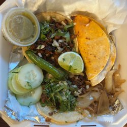 Taqueria Ibarra - Asada Taco, Pastor Taco, Birria Taco. Green Salsa