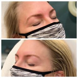 Maureen's Waxing Studio - Brow wax with a slight tint