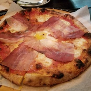 The Independent Pizzeria - Pizza. I think it was speck and soft egg. It was good. - Pizza Near Me - Seattle, Washington