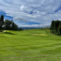 Sequoyah National Golf Club - 18th hole fairway.
