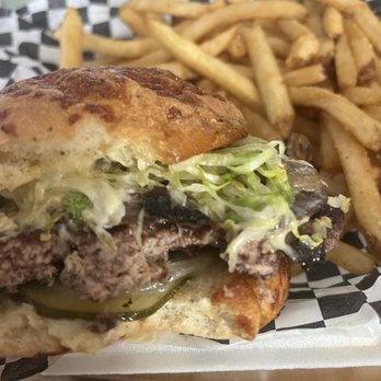 Smash N Grab - After a few bites to show the inside. Yum! - American Near Me - Ely, Nevada