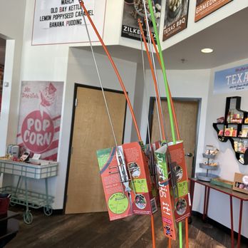 Austin Gourmet Popcorn - Toy fishing rods - Candy Stores Near Me - Austin, Texas