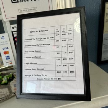 My Thai Massage - Menu of services - Massage Near Me - Las Vegas , Nevada My Thai Massage - Menu of services - Massage Near Me - Las Vegas , Nevada