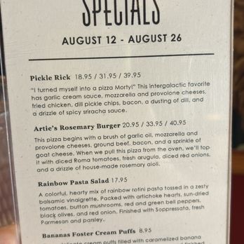 Moose's Tooth - Specials menu - Pizza Near Me - Anchorage, Alaska Moose's Tooth - Specials menu - Pizza Near Me - Anchorage, Alaska