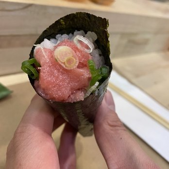 Daigo Handroll Bar - Toro (Fatty Tuna) - Sushi Bars Near Me - Brooklyn, New York Daigo Handroll Bar - Toro (Fatty Tuna) - Sushi Bars Near Me - Brooklyn, New York