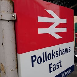 Pollokshaws East Railway Station - The other end of Shawlands