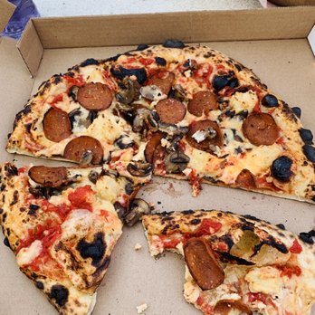 King Dough Indy - Vegan build your own pizza!!! Vegan mozzarella, meatless pepperoni, vegan shredded cheese, mushrooms! - Pizza Near Me - Indianapolis, Indiana