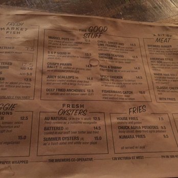 The Brewers Co-Operative - Fish & Chips Near Me - Auckland, AUK The Brewers Co-Operative - Fish & Chips Near Me - Auckland, AUK