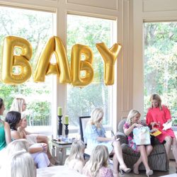 Party With Lushra - "BABY" Balloon letters for baby shower!