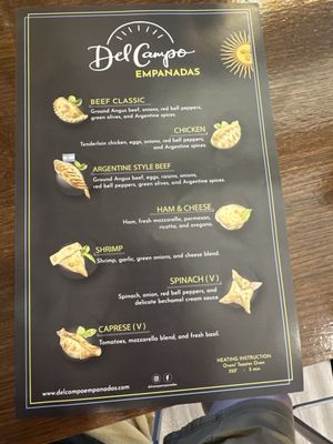 Menu photo 3 Del Campo Empanadas Flower Mound, TX Menu photo 3 Del Campo Empanadas Flower Mound, TX
