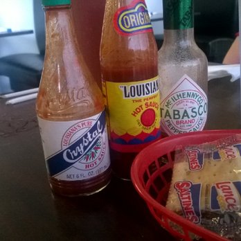 Rick's Crab Trap - Plethora of hot sauces. - Bars Near Me - Fort Walton Beach, Florida Rick's Crab Trap - Plethora of hot sauces. - Bars Near Me - Fort Walton Beach, Florida