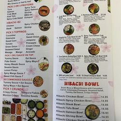 Sushi Bento - New menu