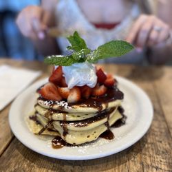 Olive & Thyme - Pancakes with Nutella