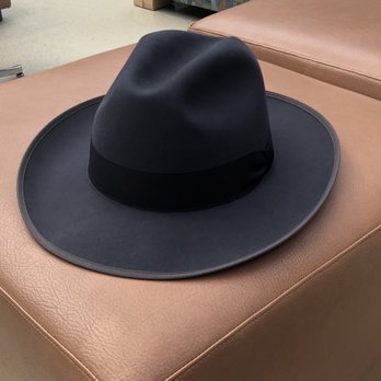 Optimo Hatmakers - The "Park Avenue" in blue pearl. - Hats Near Me - Chicago, Illinois