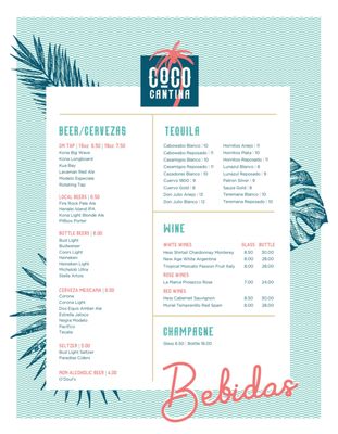 Menu photo 3 Coco Cantina Hilo, HI Menu photo 3 Coco Cantina Hilo, HI
