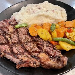Duke’s Grille - Grilled Ribeye perfectly prepared.