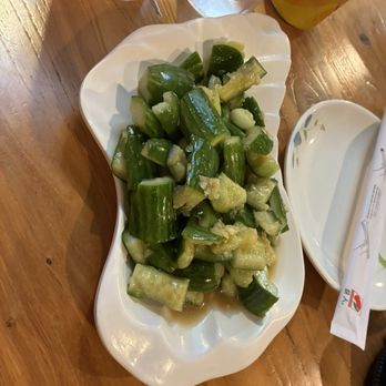Dumplings N More - Smashed Cucumber Salad - Chinese Near Me - San Diego, California Dumplings N More - Smashed Cucumber Salad - Chinese Near Me - San Diego, California