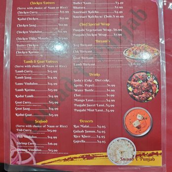 Texas Indian Kabab and Grill - Menu as of June 9, 2025 - Indian Near Me - Fort Worth, Texas