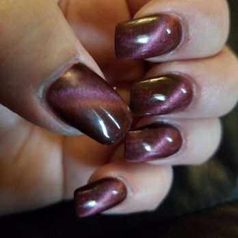 Tipsy Nails & Spa - Cat eye shellac 10/18/18 - Nail Salons Near Me - West Bend, Wisconsin